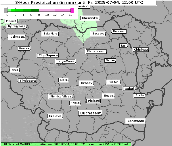 Niederschlag, 4. 7. 2025