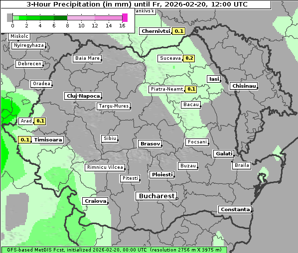 Niederschlag, 20. 2. 2026