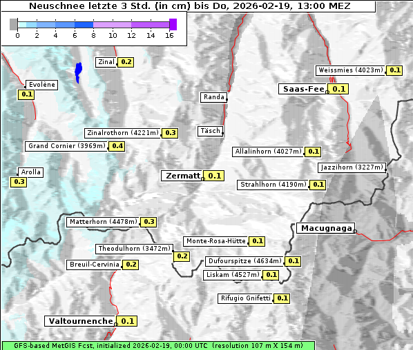 Neuschnee, 19. 2. 2026
