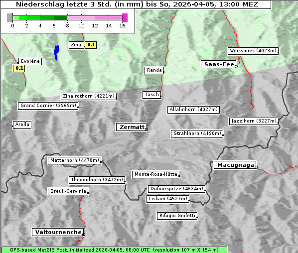 Niederschlag, 5. 4. 2026