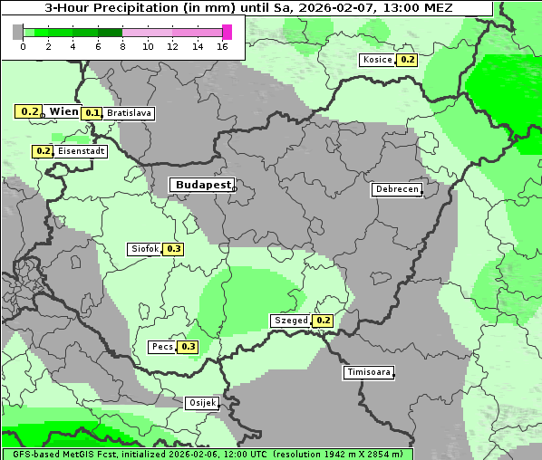 Niederschlag, 7. 2. 2026