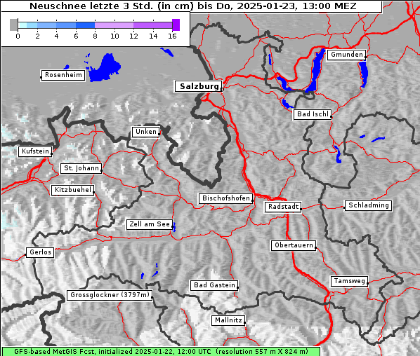 Neuschnee, 23. 1. 2025