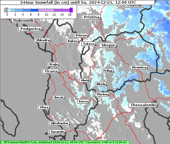 Neuschnee, 21. 12. 2024