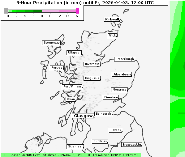 Niederschlag, 3. 4. 2026