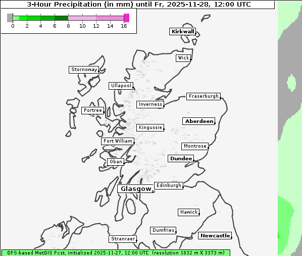 Niederschlag, 28. 11. 2025