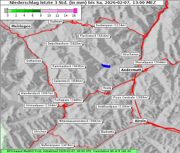 Niederschlag, 7. 2. 2026