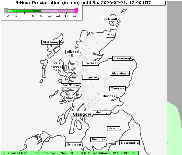 Niederschlag, 21. 2. 2026