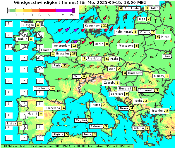Wind, 15. 9. 2025