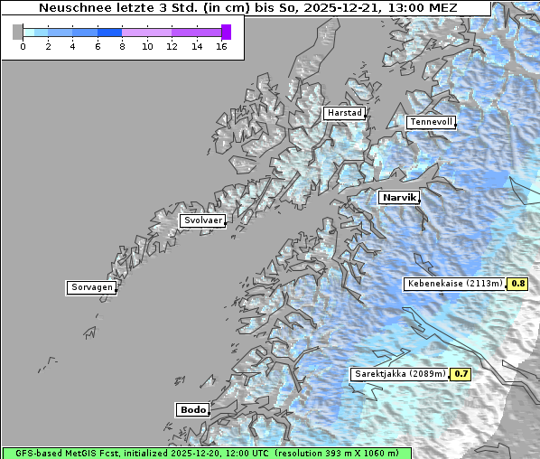 Neuschnee, 21. 12. 2025