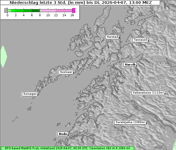 Niederschlag, 7. 4. 2026