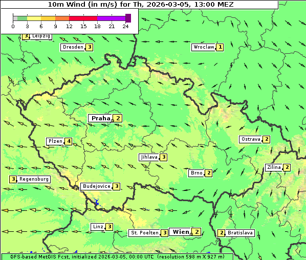 Wind, 5. 3. 2026