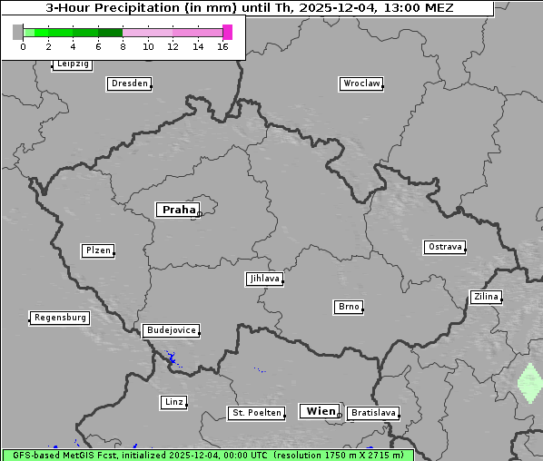 Niederschlag, 4. 12. 2025