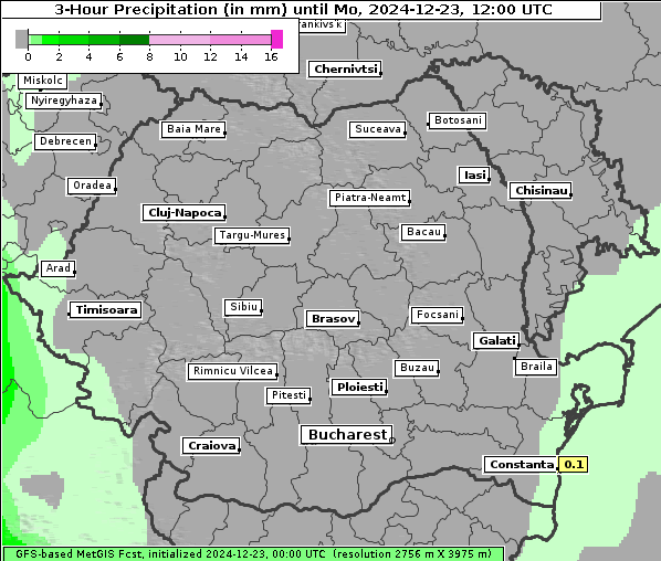 Niederschlag, 23. 12. 2024