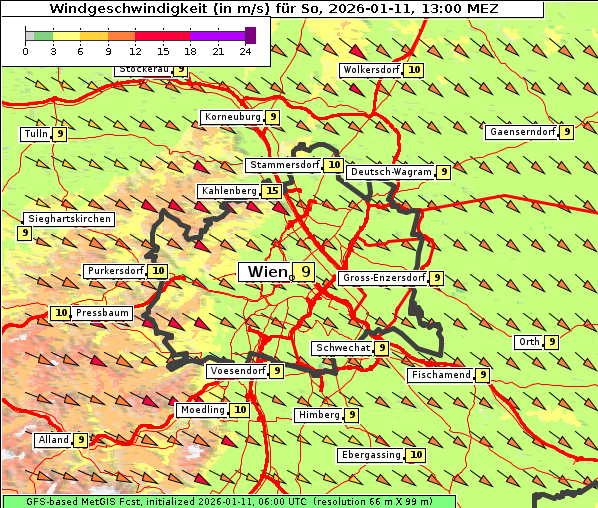 Wind, 11. 1. 2026