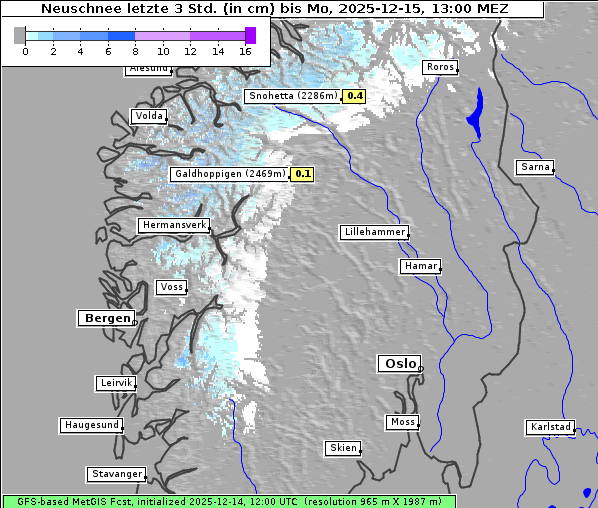 Neuschnee, 15. 12. 2025