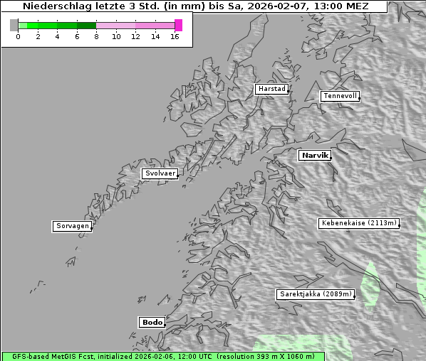 Niederschlag, 7. 2. 2026
