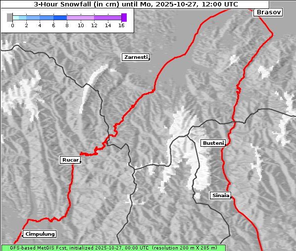 Neuschnee, 27. 10. 2025