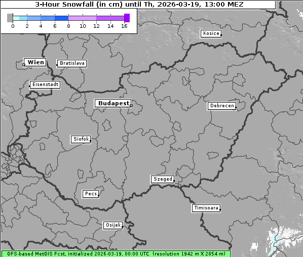 Neuschnee, 19. 3. 2026
