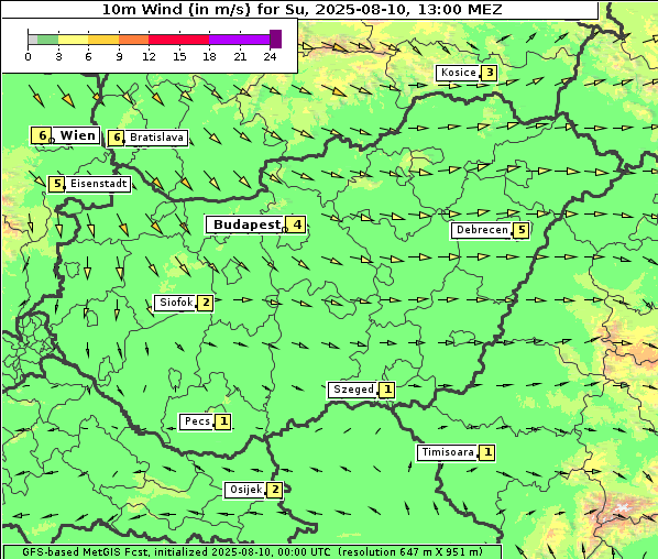 Wind, 10. 8. 2025