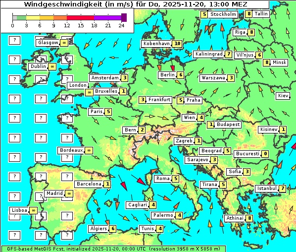 Wind, 20. 11. 2025