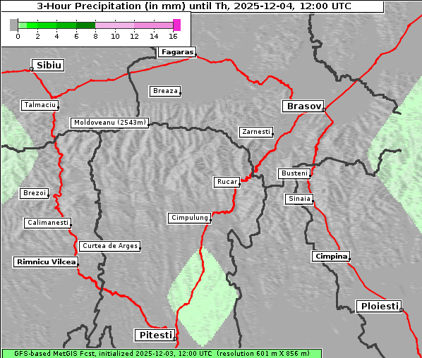 Niederschlag, 4. 12. 2025