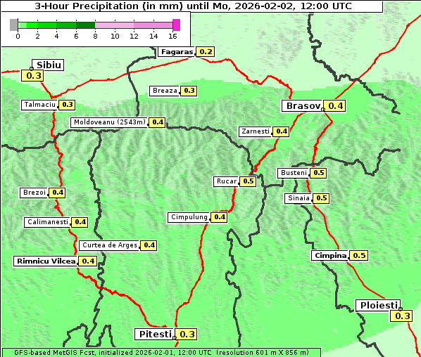 Niederschlag, 2. 2. 2026