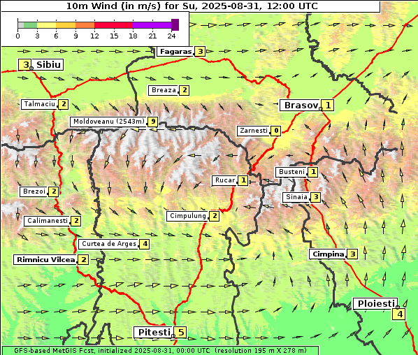 Wind, 31. 8. 2025