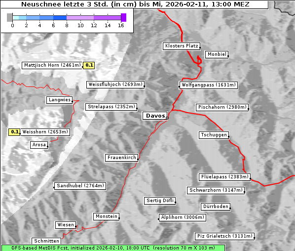 Neuschnee, 11. 2. 2026