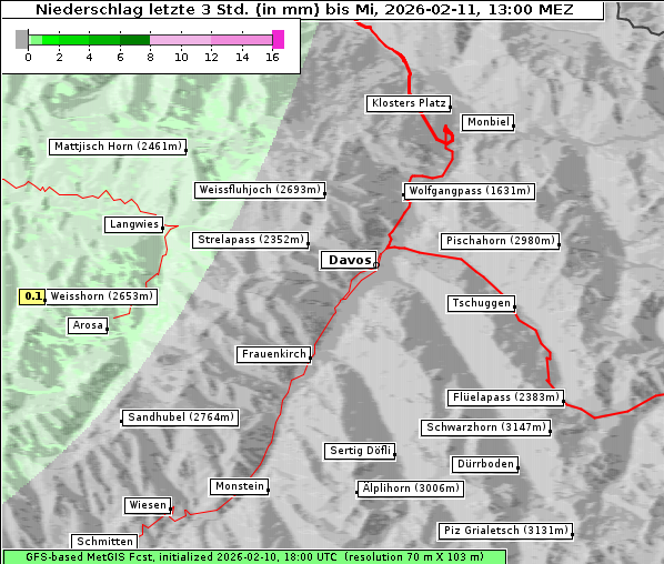 Niederschlag, 11. 2. 2026