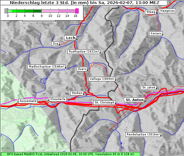 Niederschlag, 7. 2. 2026