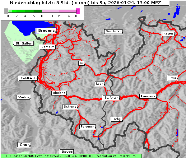 Niederschlag, 24. 1. 2026