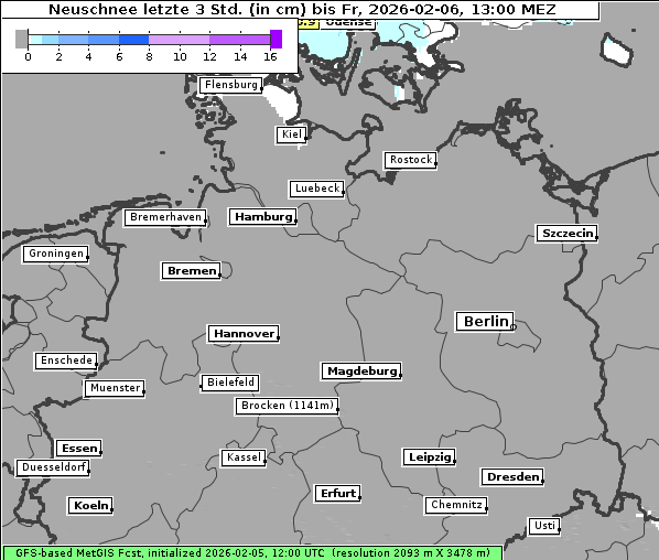 Neuschnee, 6. 2. 2026