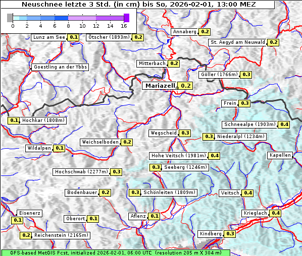 Neuschnee, 1. 2. 2026