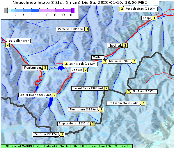 Neuschnee, 10. 1. 2026