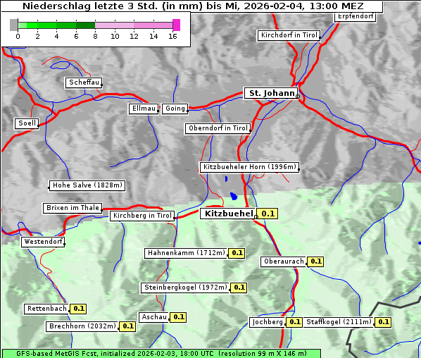 Niederschlag, 4. 2. 2026