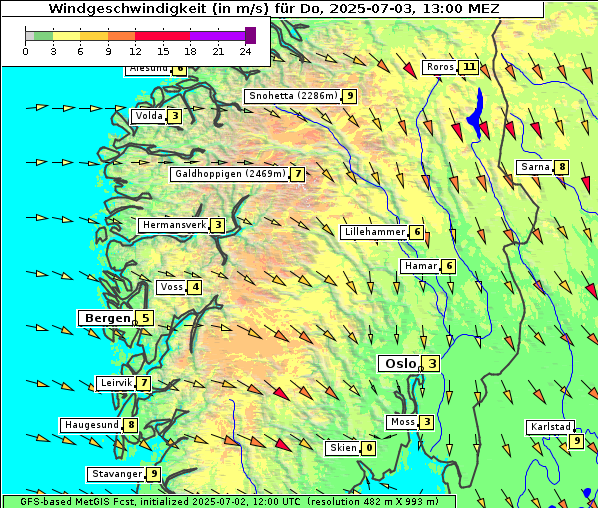 Wind, 3. 7. 2025