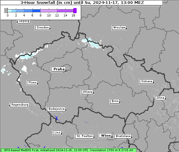 Neuschnee, 17. 11. 2024