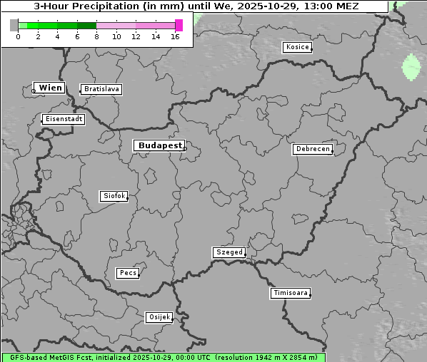 Niederschlag, 29. 10. 2025