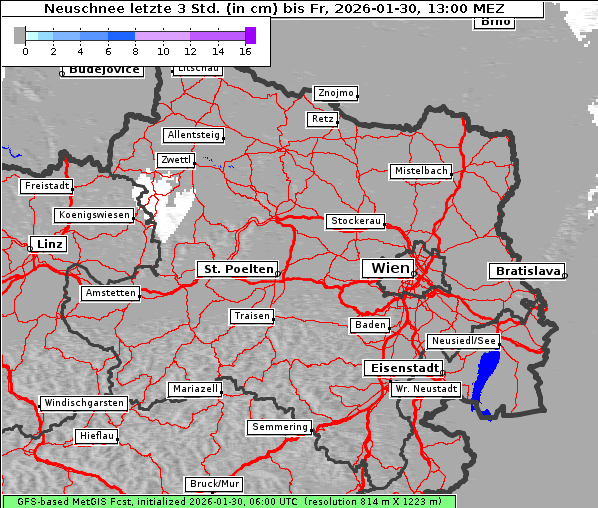 Neuschnee, 30. 1. 2026