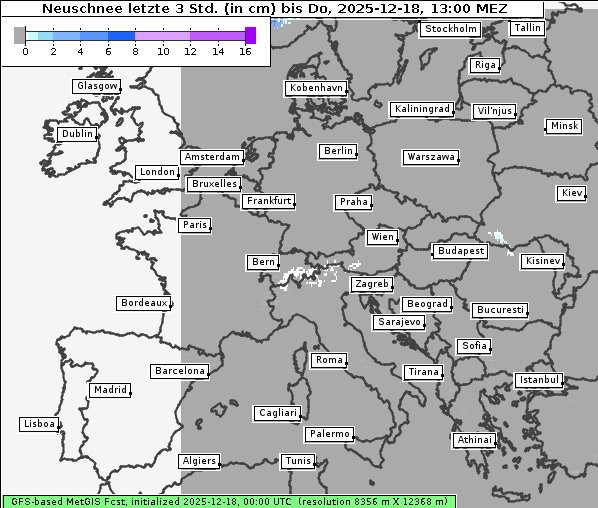 Neuschnee, 18. 12. 2025