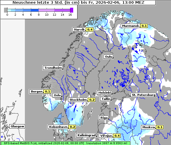 Neuschnee, 6. 2. 2026