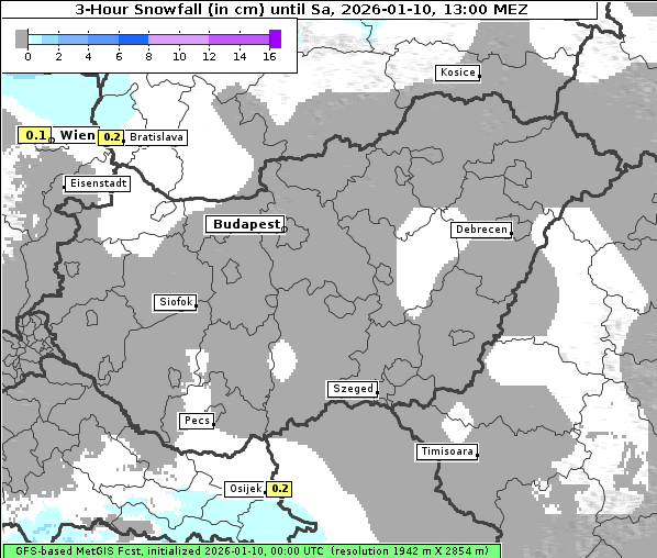 Neuschnee, 10. 1. 2026