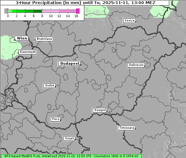 Niederschlag, 11. 11. 2025