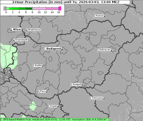 Niederschlag, 3. 3. 2026
