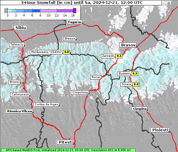 Neuschnee, 21. 12. 2024