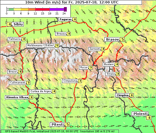 Wind, 18. 7. 2025