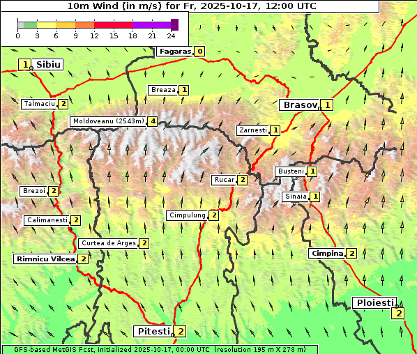 Wind, 17. 10. 2025
