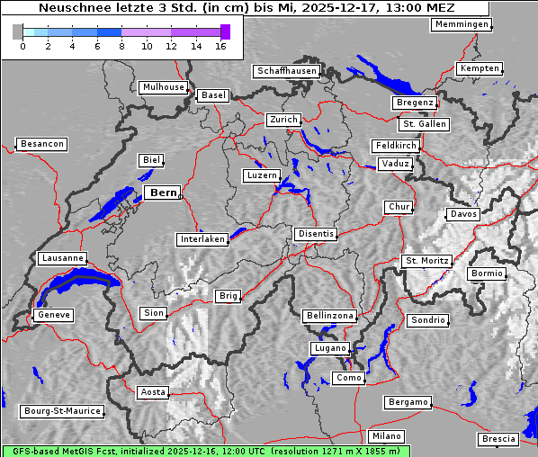 Neuschnee, 17. 12. 2025