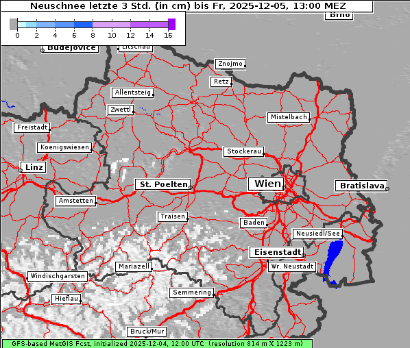 Neuschnee, 5. 12. 2025