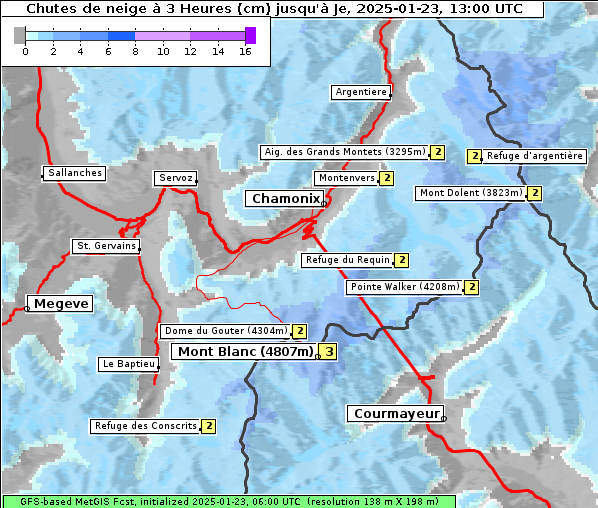 Neuschnee, 23. 1. 2025